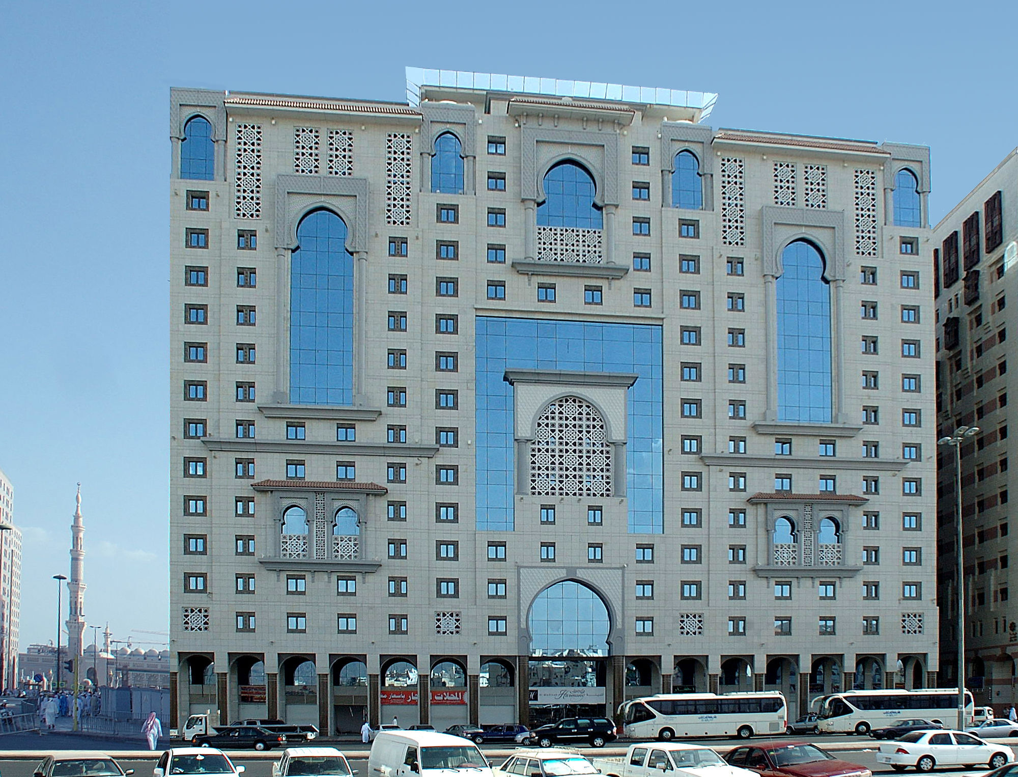 Shaza Regency Plaza Al Madinah Hotel Medina Exterior photo The hotel in 2012